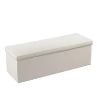 Pufy i podnóżki - Dekoria.pl Dekoria.pl Skrzynia tapicerowana jasno szary welwet 90 × 40 × 40 cm Ingrid 525-705-40 - miniaturka - grafika 1