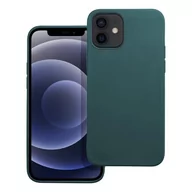 Etui i futerały do telefonów - OEM Futerał matt do iphone 12 / 12 pro ciemnozielony - miniaturka - grafika 1