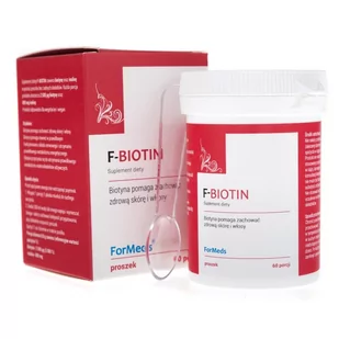 ForMEDS F-BIOTIN Biotyna Inulina w proszku - Witaminy i minerały - miniaturka - grafika 1