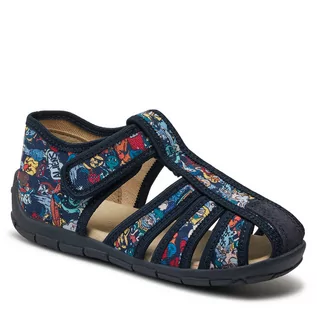 Buty dla chłopców - Kapcie Froddo Froddo Children'S Slippers G1700386 S Blue - grafika 1