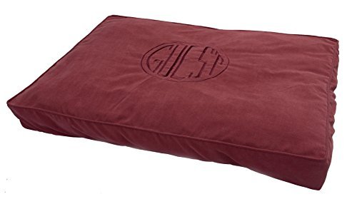 Wouapy 216815Gsr Hundematratze Guest Mit Velourbezug, 100 X 70 X 12 Cm, Rot