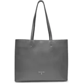 Torebki damskie - Patrizia Pepe Skórzana shopperka - miniaturka - grafika 1