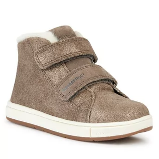 Buty dla dziewczynek - Sneakersy Geox B Trottola Girl Wpf B364ZA 07722 C9006 M Smoke Grey - grafika 1