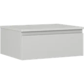 Szafki łazienkowe - Mexen Orio szafka łazienkowa podumywalkowa 60 cm z blatem, 1 szuflada, szara mat - 91A10-06023-1-BFC62 - miniaturka - grafika 1