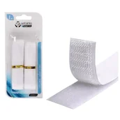 Zabawki kreatywne - TAŚMA RZEP 20 mm 1M KOMPLET BIAŁY BEZ KLEJU DO PRZYSZYCIA - miniaturka - grafika 1