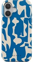 Burga Etui Mirage Tough do iPhone 16, beżowo-niebieskie - Etui i futerały do telefonów - miniaturka - grafika 1
