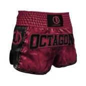 Spodnie sportowe męskie - Spodenki Kickboxing/Muay Thai Legion Octagon Future PREMIUM burgundy - miniaturka - grafika 1