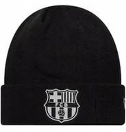 Czapki damskie - New Era Core Cuff Beanie FC Barcelona Reflective Hat 60846910 Czarny One size - miniaturka - grafika 1