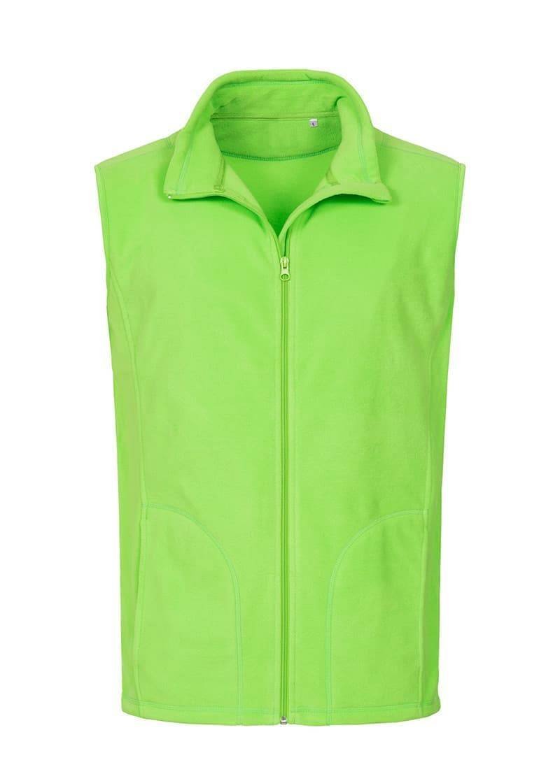 Bluza Kamizelka Bezrękawnik Miękki POLAR STEDMAN 5010 ZIELONA KIWI XXL