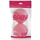 Wanienki dla dzieci - Suavipiel SUAVIPIEL Baby Soft Sponge delikatna gąbka do ciała 2 szt niebieska - miniaturka - grafika 1