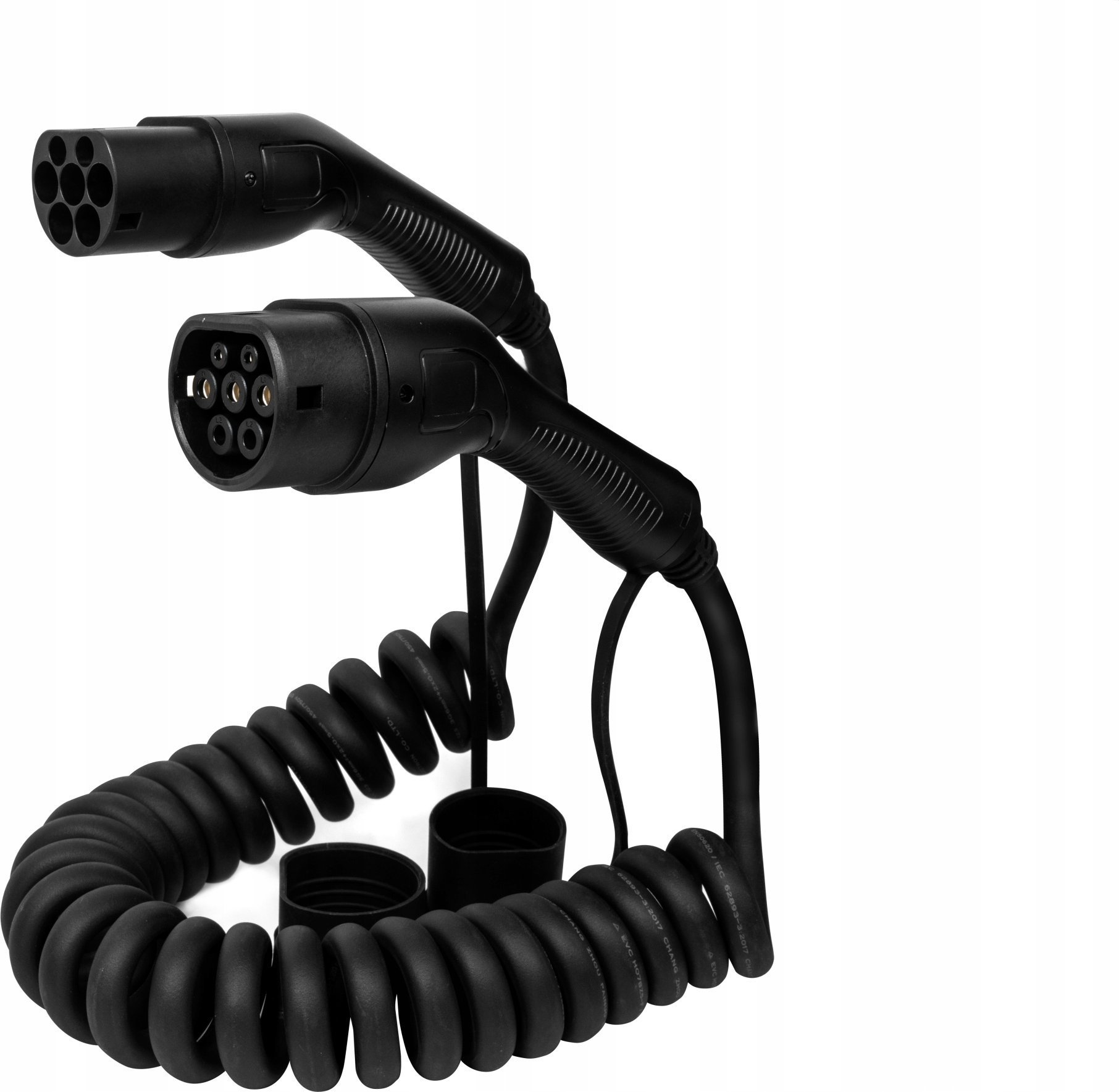 Kabel do ładowania samochodów Defenzo Spiro AC7 Type 2 7kW 5m DEF1030