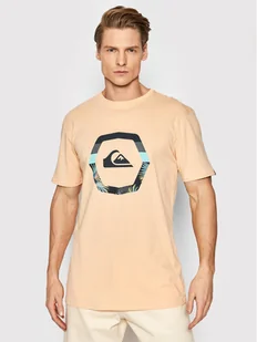 Quiksilver T-Shirt Uprise EQYZT06663 Pomarańczowy Regular Fit - Koszulki męskie - miniaturka - grafika 1