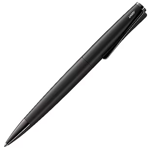LAMY Długopis studyjny 266 – długopis ze stali nierdzewnej w kolorze All Black, z mechanizmem obrotowym – z wkładem o dużej pojemności – linia pisania M, 1 sztuka (1 opakowanie) - Długopisy - miniaturka - grafika 1