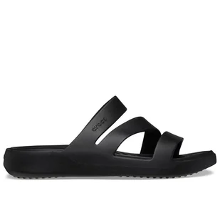 Klapki Crocs Getaway Strappy 209587-001 - czarne - Klapki i japonki damskie - miniaturka - grafika 1