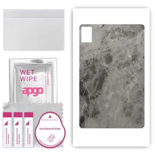 folia naklejka skórka strukturalna na TYŁ do Lenovo Tab K11 - Marmur Czarny - apgo SKINS - Akcesoria do tabletów i e-booków folia naklejka skórka strukturalna na TYŁ do Lenovo Tab K11 - Marmur Czarny - apgo SKINS - Akcesoria do tabletów i e-booków - miniaturka - grafika 1