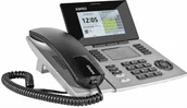 Telefonia VoIP - AGFEO ST 56 telefon VoIP Srebrny LCD - miniaturka - grafika 1