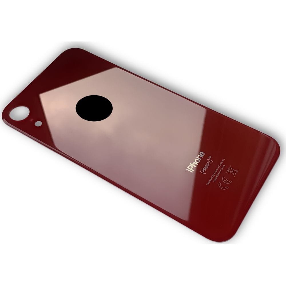 Tylna szyba klapka baterii iPhone XR czerwona