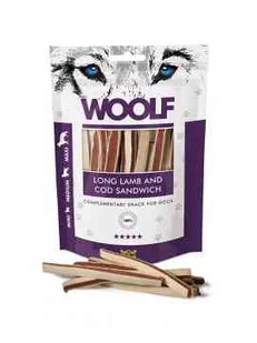 Woolf Soft Lamb And Cod Sandwich Long - Suplementy i witaminy dla psów - miniaturka - grafika 2