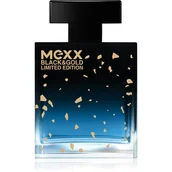 Wody i perfumy męskie - Mexx, Black & Gold Limited Edition For Him, Woda Toaletowa, 50ml - miniaturka - grafika 1
