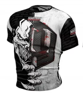 Iron Pro, Koszulka treningowa, MFC Dark Side "BLACK SCRATCH", rozmiar S - Kimona, stroje i obuwie - miniaturka - grafika 1