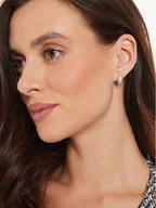 Kolczyki - Guess Kolczyki JUBE04 583JW Srebrny - miniaturka - grafika 1