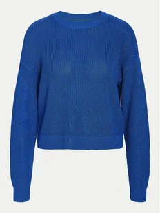 Noisy May Sweter Maysa 27021536 Niebieski Relaxed Fit - Swetry damskie - miniaturka - grafika 1