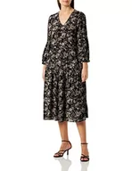 Sukienki - Noa Noa Women's EllenNN sukienka, Print Black/Grey, 32 - miniaturka - grafika 1