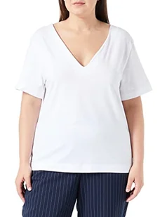 Sisley T-shirt damski, White 101, L - Koszulki i topy damskie - miniaturka - grafika 1