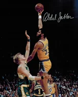 Podkładki pod mysz - PODKŁADKA POD MYSZ Nadruk 22x18 cm Kareem Abdul-Jabbar LA LAKERS Prezent - miniaturka - grafika 1