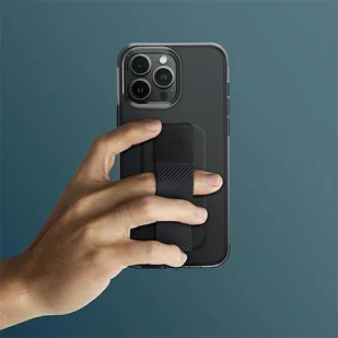 UNIQ etui Heldro Mount iPhone 14 Pro 6,1" szary/vapour smoke - Etui i futerały do telefonów - miniaturka - grafika 6