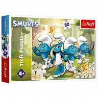 Puzzle - PUZZLE 30 Smerfne przygody / The Smurfs 18317 - miniaturka - grafika 1