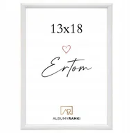 Ramki na zdjęcia - LS1318w LINE STYLE 13x18 Ramka white - miniaturka - grafika 1