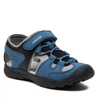 Buty dla chłopców - Sandały Geox J Vaniett Boy J455XA 015CE C0164 S Lt Blue/Black - grafika 1