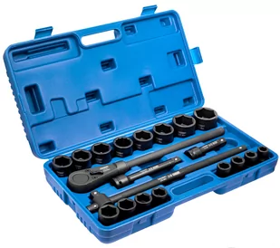 Klucze Nasadowe Udarowe 3/4" 6-kątne 21 el TRADE HOUSE - Nasadki do elektronarzędzi - miniaturka - grafika 2