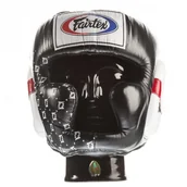 Kaski bokserskie i maski - Fairtex Kask Bokserski Sparingowy Hg10 Black - miniaturka - grafika 1