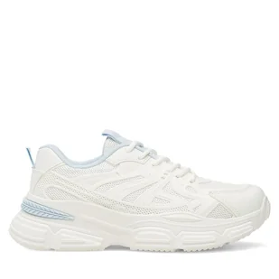 Sneakersy DeeZee WFA2549-1 Biały - Sneakersy damskie - miniaturka - grafika 1