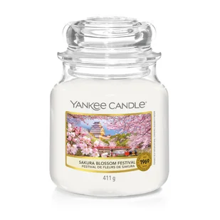 Yankee Candle Sakura Blossom Festival słoik średni - Świece - miniaturka - grafika 3