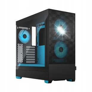 Obudowa do komputera Fractal Design Pop Air TG Clear Tint RGB Cyan Core - Obudowy komputerowe - miniaturka - grafika 1