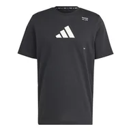 Moda i Uroda OUTLET - adidas Męska koszulka z grafiką Aeroready All Gym - miniaturka - grafika 1