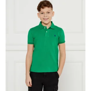 POLO RALPH LAUREN Polo Regular Fit pique - Koszulki dla chłopców - miniaturka - grafika 1