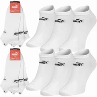 Skarpetki męskie - Puma Skarpety Stopki 6pak 39-42 Białe - miniaturka - grafika 1