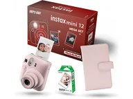 Aparaty natychmiastowe - FUJIFILM Instax mini 12 Mega Set ( Album + wkłady) Różowy - miniaturka - grafika 1