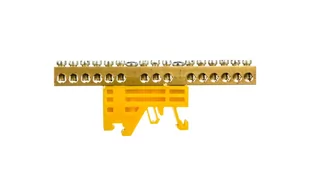 Simet Zacisk przyłączeniowy 15x4mm2 żółty PE Z-3103 84010004 84010004 - Inne akcesoria elektryczne - miniaturka - grafika 1