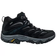 Buty trekkingowe męskie - Męskie buty turystyczne Merrell Moab 3 Mid Gtx Rozmiar butów (UE): 46,5 / Kolor: czarny/szary - miniaturka - grafika 1