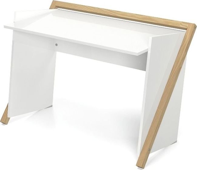 Biurko Elior Corto Białe 131 cm x 65 cm