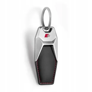 Brelok Breloczek Do Kluczy Skóra Audi Logo S Aso - Akcesoria motoryzacyjne - miniaturka - grafika 1