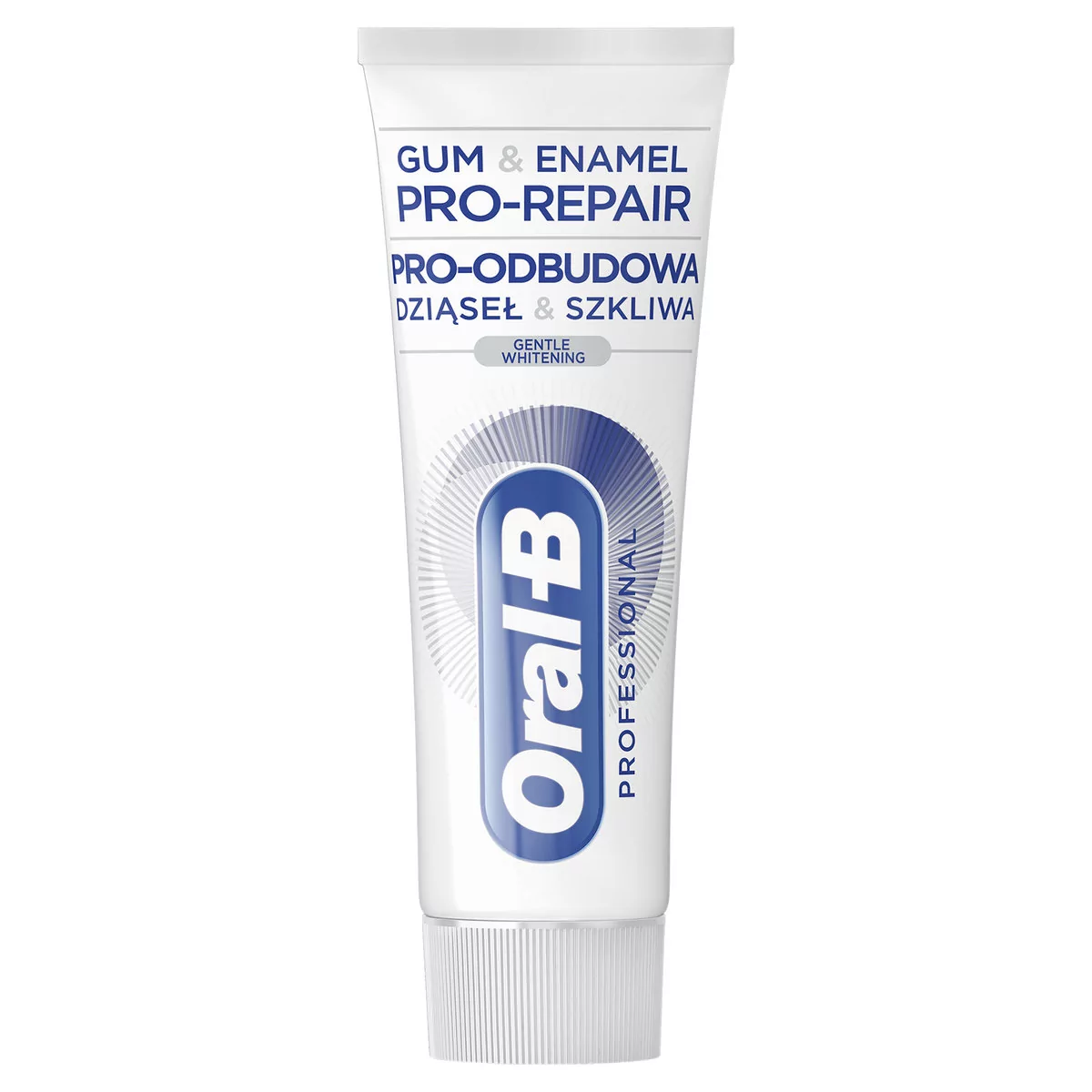 Oral-B pasta Pro-Repair Gum & Enamel Professional - Delikatne wybielanie (Gentle Whitening) 75ml