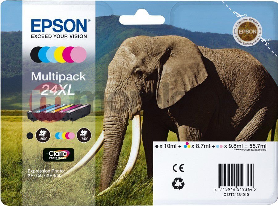 Tusz Epson 24XL Multipack C13T24384010