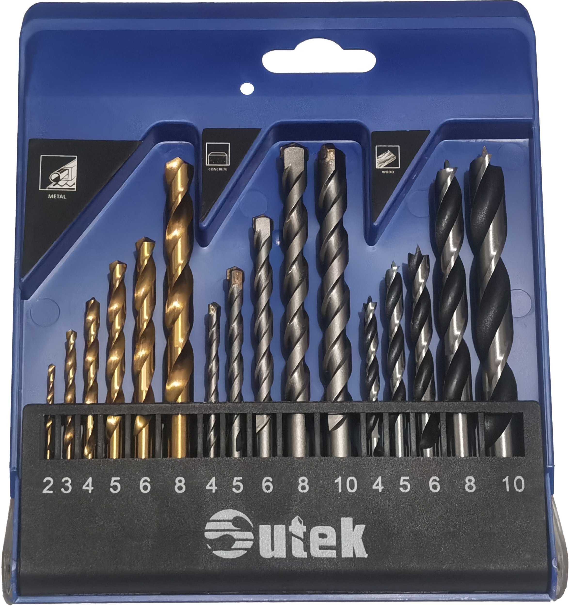 Makita 16PCS SUTEK DRILL BIT COMBINATION SET
