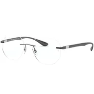 Okulary korekcyjne, oprawki, szkła - Ray-Ban® 8766 1128 51 Patentki - miniaturka - grafika 1